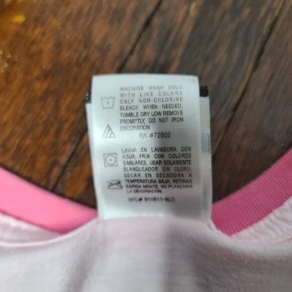 Vintage 90s Garfield Cat Cartoon No Autographs Please Pink Oversized T-shirt - Picture 8 of 11